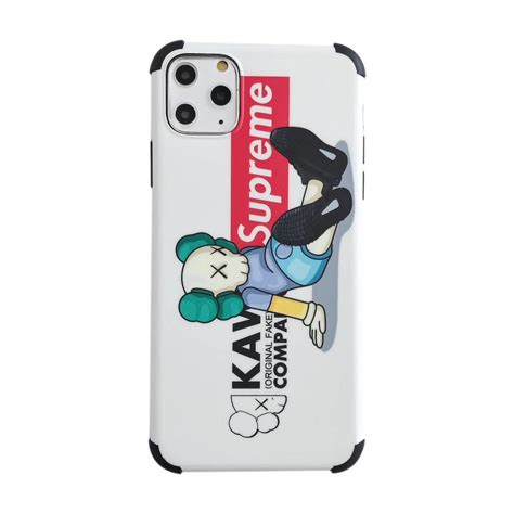 Spigen has a highly affordable iphone 11 pro case in the ultra hybrid. $26.58 Cute Kaws Shell Matte Covers Supreme Back Cases For ...