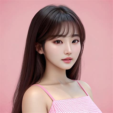 Premium Ai Image Beautiful Asian Model Girl