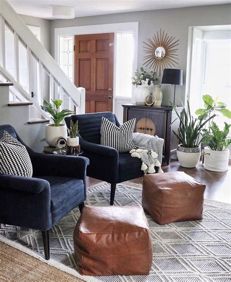 9 Blue And Brown Living Rooms A Match Made In Design Heaven