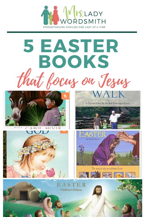 5 Christian Easter Books For Children Mrs Lady Wordsmith