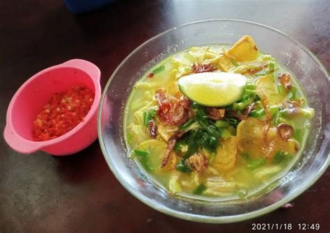 Lihat juga resep soto ayam lamongan 👍 enak lainnya. Resep Soto ayam jawa yang Enak Banget - RESEP.US