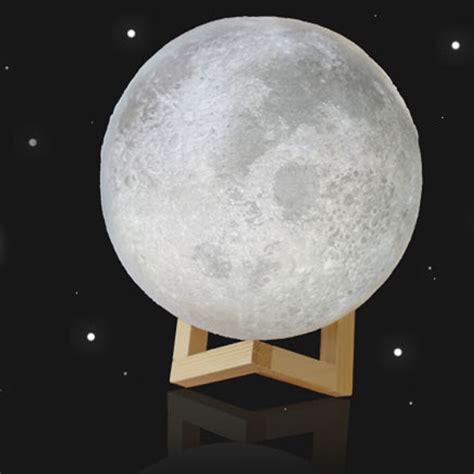 Check spelling or type a new query. Dropship 3D Print Rechargeable Moon Lamp LED Night Light ...