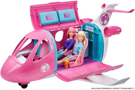 Barbie Gdg76 Dreamplane Playset With Accessories Multicolour Amazon