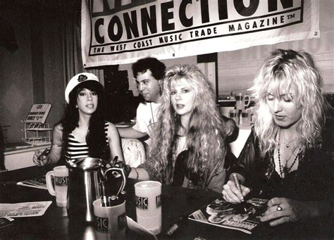 Vixen Music Connection Signing 1990 Drawing Down The Moon Heavy Metal