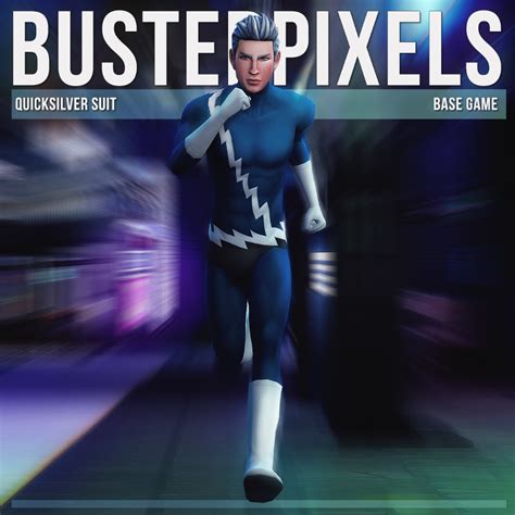 Bustedpixels Marvel Quicksilver Suit Base Game Mmfinds In 2022