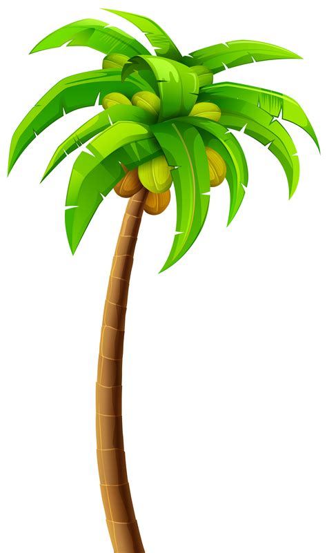 Free Palm Tree Clip Art With Transparent Background P
