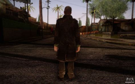 Aiden Pearce From Watch Dogs V8 Para Gta San Andreas