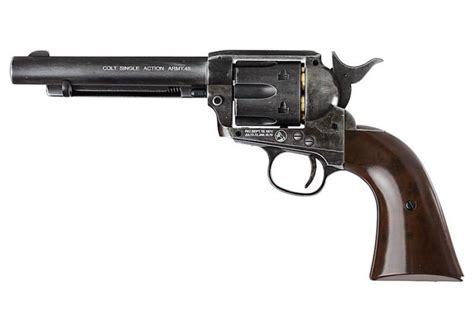 Wingun Colt Saa 45 Revolver Antique Black 007 Airsoft Ltd