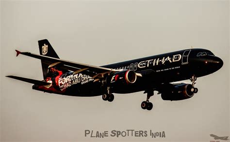 As motorsport fans and partygoers gear up for the abu dhabi grand prix this weekend, the uae's flag carrier is kicking up the formula one celebrations a notch by unveiling a new livery on its aircraft. Etihad's Formula 1 Livery - Plane Spotters India - www ...