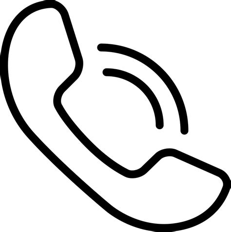 Mobile Phone Call Sign Svg Png Icon Free Download 27343