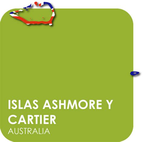 Islas Ashmore Y Cartier Mapas Y Banderas