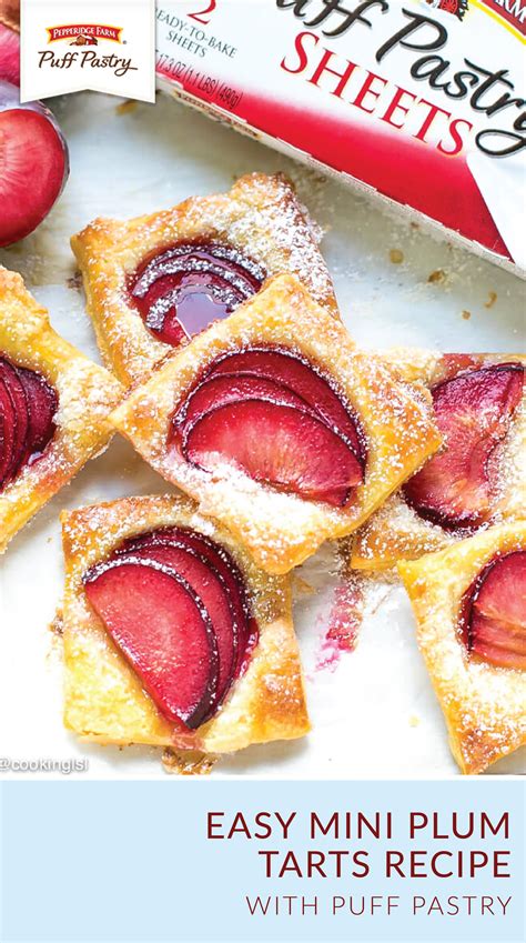 Bursting With Color And Flavor These Easy Mini Plum Tarts From Mira