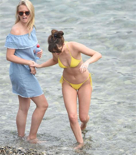 Dakota Johnson In Yellow Bikini GotCeleb