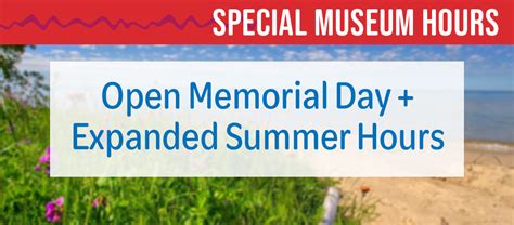 Open Memorial Day Expanded Summer Hours Begin Minnesota Childrens