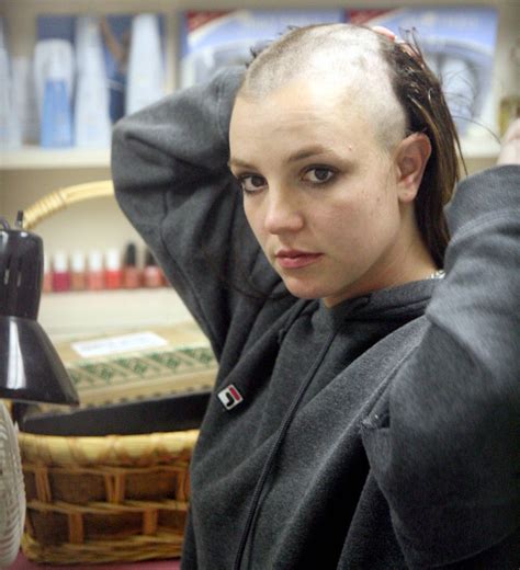 Britney Shaved Her Head Telegraph