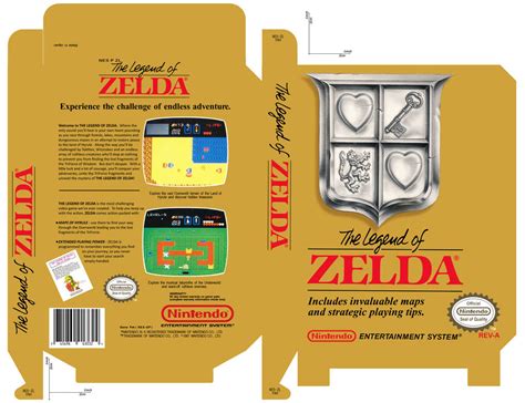 Legend Of Zelda Box Art By Banesbox On Deviantart