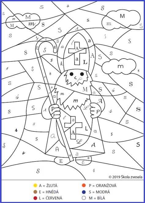 Rozárčin Mikuláš pracovní listy ke stažení Škola Zvesela Advent