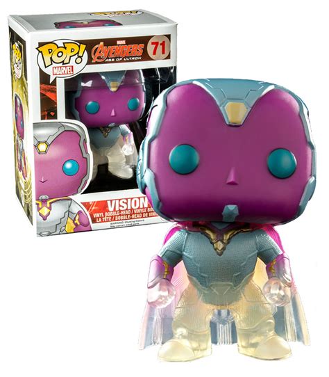 Funko Pop Marvel Avengers Age Of Ultron 71 Vision Faded