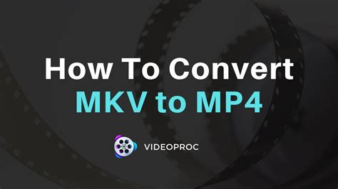 How To Convert Mkv To Mp4 Mkv To Mp4 Converter 2024 Youtube