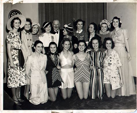 What Real People Wore 1930s Fashion Show Wearing History Blog Female