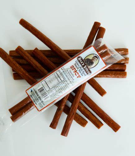 Spicy Grass Fed Beef Snack Sticks 12 Packages Of 2 Sticks By Wallace