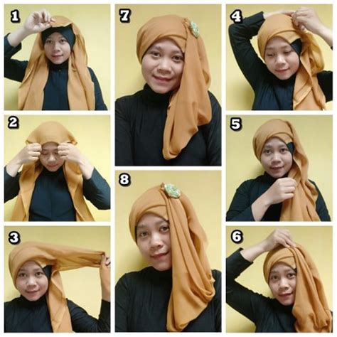 Tutorial Hijab Segitiga Tanpa Ninja Ragam Muslim