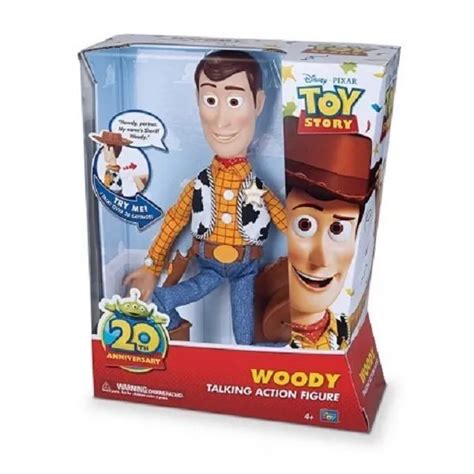 Toy Story 20th Anniversary Woody Talking Action Figure Show Accurate