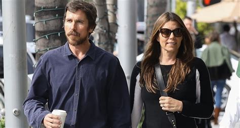 Christian Bale And Wife Sibi Share Sweet Moment After Lunch Date Christian Bale Sibi Blazic
