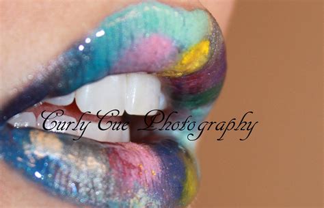 Color Lip Colors Watercolor Tattoo Lips Glitter Colorful Tattoos
