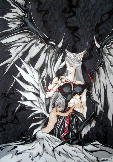 Angel And Demon By Kika1983 On Deviantart