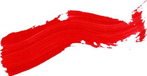 59 Red Paint Brush Stroke (PNG Transparent) | OnlyGFX.com png image
