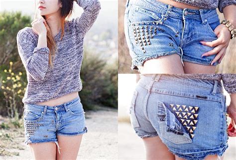 Diy Studded Shorts To Enjoy This Summer Ann Inspired