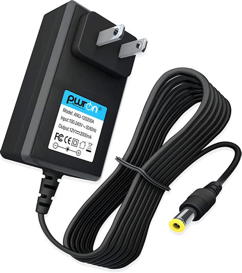Pwron 12v Replacement Ac To Dc Adapter Compatible With