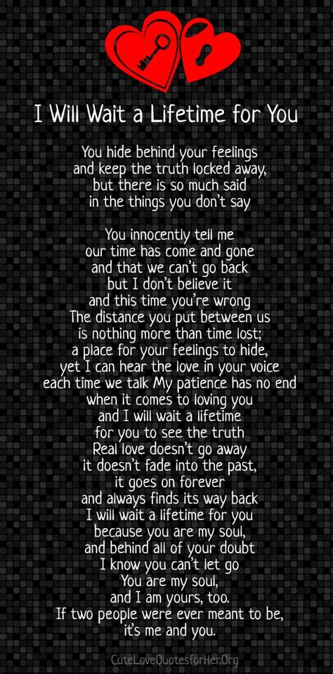 It's going to be really hard; 15 Most Troubled Relationship Poems for Him / Her