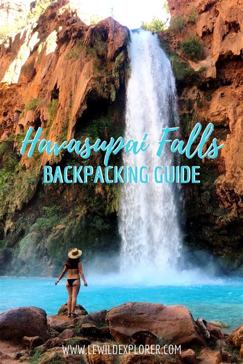 Havasupai Falls Backpacking Guide Havasupai Falls Arizona Waterfalls