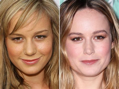 Brie Larson In 2007 Left And In 2017 Right Brie Larson Kylie