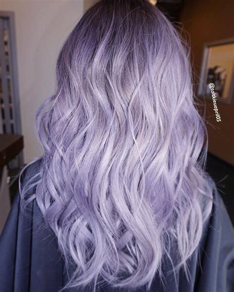 Lilac Silver Hair Pastel Purple Hair Light Purple Hair Dyed Hair Pastel Hair Color Purple