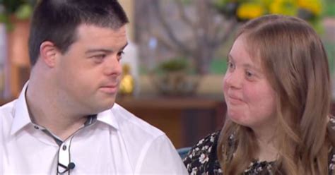 Downs Syndrome Couple Who Are Banned From Kissing Get Engaged Live On This Morning Mirror Online