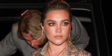 Florence Pugh Just Wore A Completely Sheer Nude Crop Top And Made A Major Statement