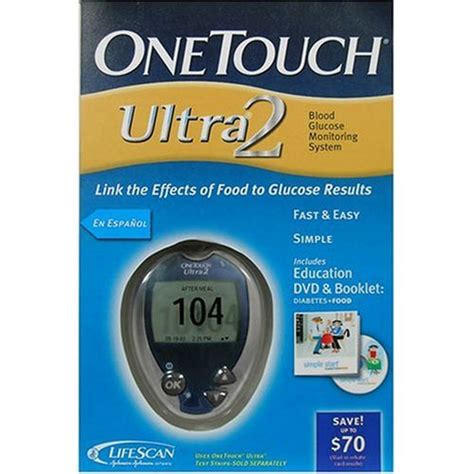 One Touch Ultra 2 Blood Glucose Monitoring System Health Care Stuffs