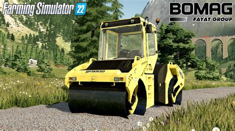 FS22 Release Bomag BW 203AD Roller Compactor TerraFarm Ready