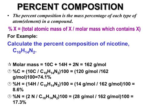How To Calculate Percentage Composition Haiper
