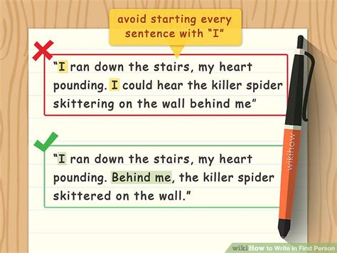 I never read them fully (guilty of just watching the movies instead) but they are written. 4 Ways to Write in First Person - wikiHow