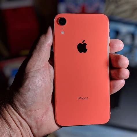 IPhone XR 64GB Coral Refurbished Smart Layby