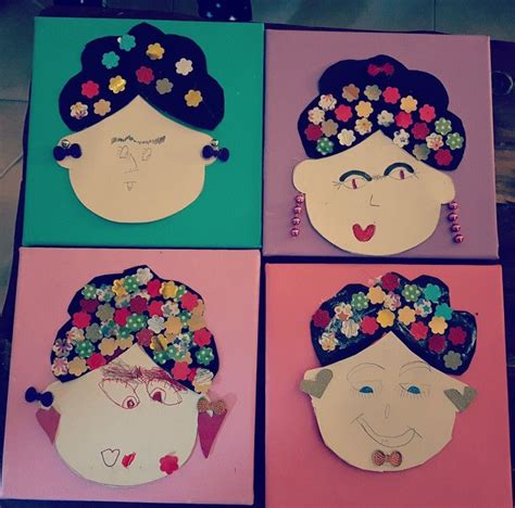 Frida School Art Activities Elementary Art Montessori Art