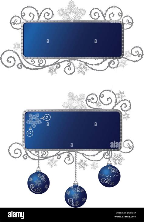 Winter Frames Stock Vector Images Alamy
