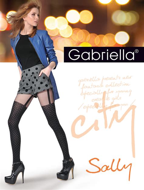 Mock Suspender Tights Imitation Stockings Sally By Gabriella Ebay