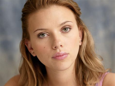 Wallpaper Face Women Long Hair Celebrity Actress Pink Lipstick Mouth Nose Scarlett
