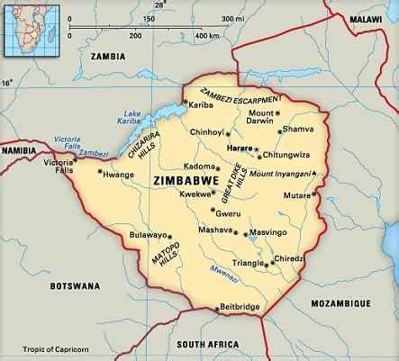 Detailed large political map of zimbabwe showing names of capital cities, towns, states this nation is situated on the south of africa and zimbabwe is basically a landlocked nation. Zimbabwe - African Countries | Gateway Africa Safaris