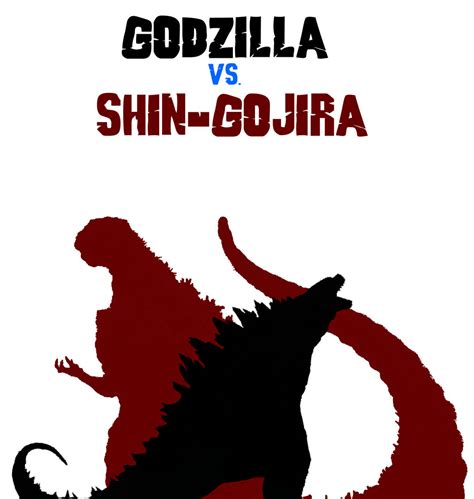 Godzilla Vs Shin Gojira By Pinkyycerebroful On Deviantart